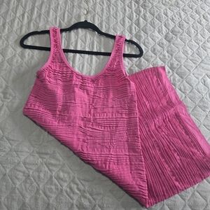 Forever 21 Hot Pink Ribbed Tank Top
